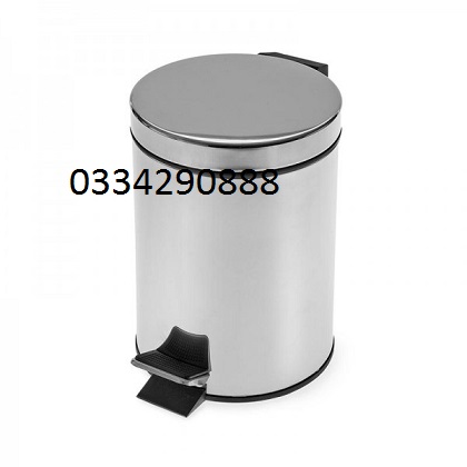 Thùng rác inox  đạp chân 12l