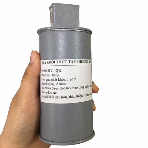 Quả tạo khói diễn tập PCCC QKS/RV